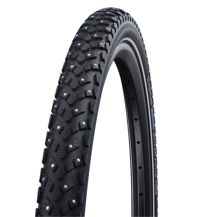 Schwalbe marathon hiver plus - filaire - hiver - smartguard - 26x2,00 - noir + reflex