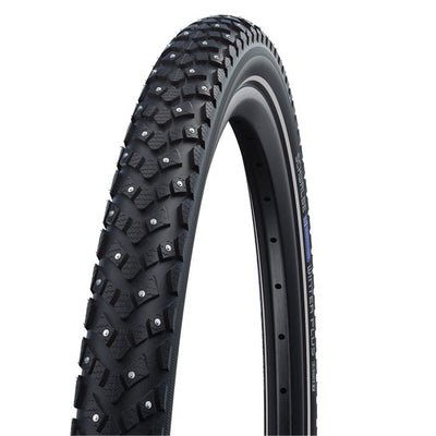 Schwalbe marathon hiver plus - filaire - hiver - smartguard - 700x40c - noir + reflex