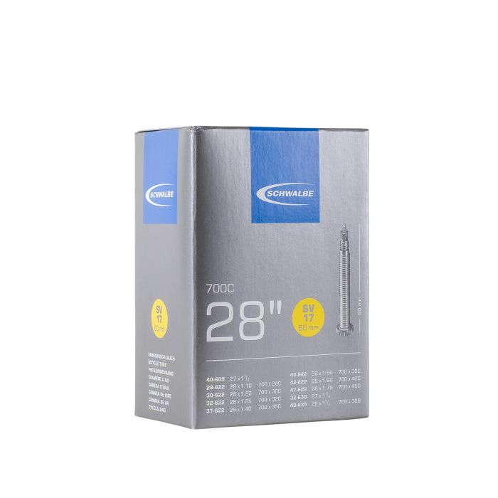 Chambre à air Schwalbe 27 28 x 1,10 1,75 (28 47-609 635) FV 60 mm