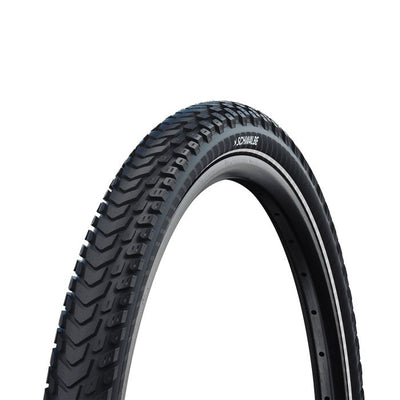 Schwalbe marathon mondial pro - pliable - addix - v-guard - 27,5x2,25 - noir + reflex