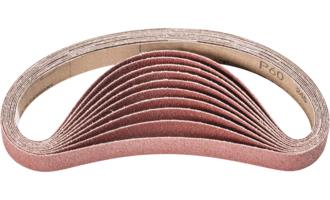 Pferd bande abrasive 13x457mm marron a120 | 10 pièces
