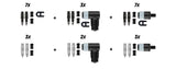 Schwalbe starterskit clik mixte binnen valve (25e) - afbeelding 1