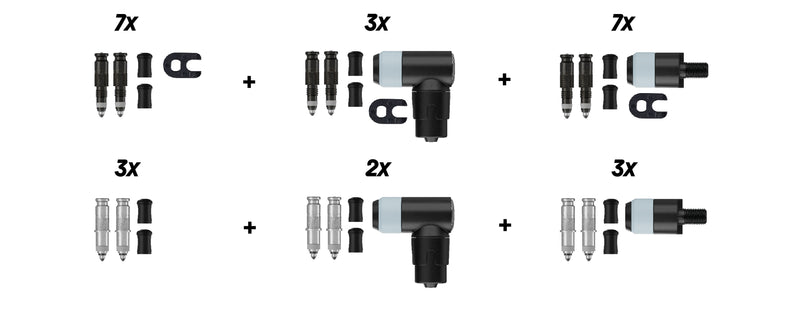 Schwalbe starterskit clik mixte binnen valve (25e)