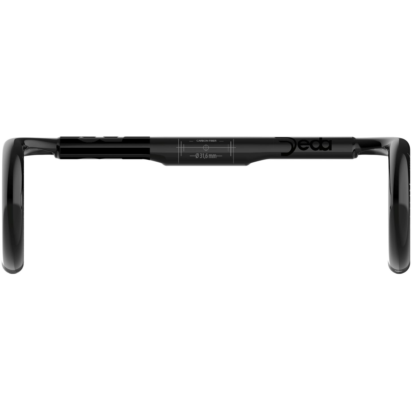 DedAcciai Direering Bend Superzero DCR Carbon POB 44 cm (B-B)