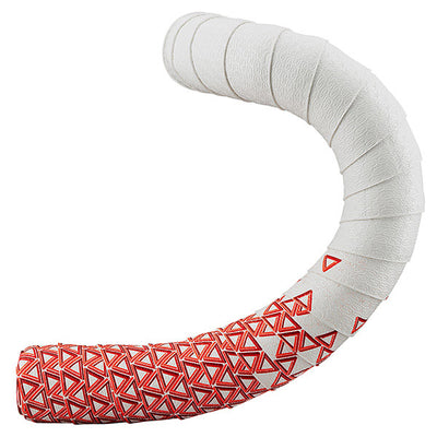 Boucle de guidon deda rouge blanc