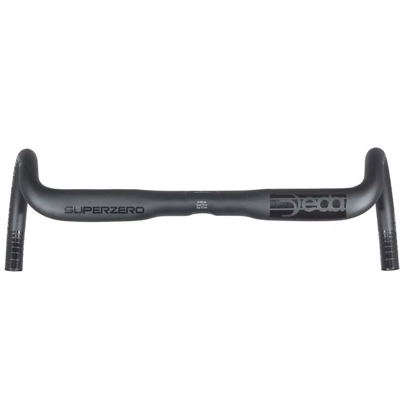 Deda guidon superzero gravier 46cm aluminium noir