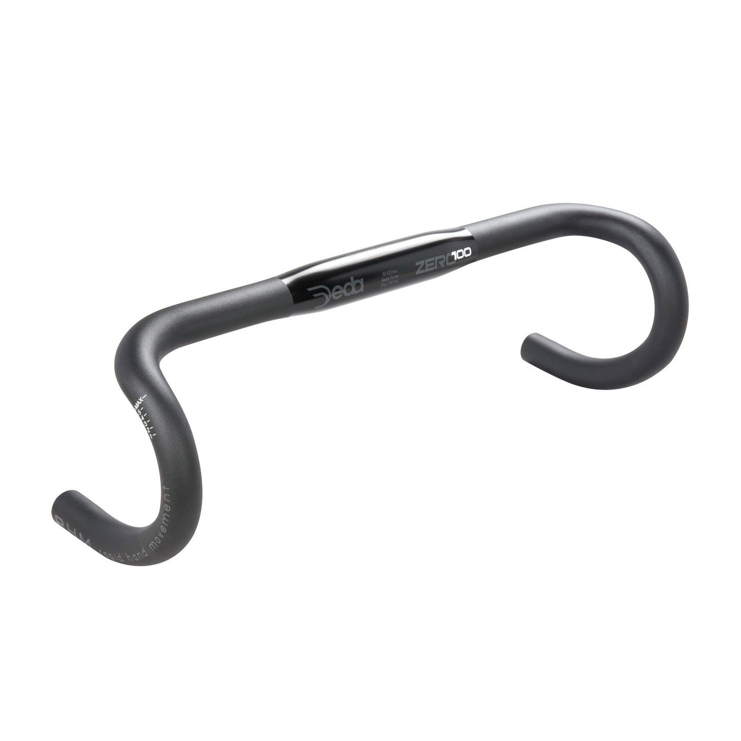 Deda Steering Bend Zero100 RHM 46cm Bob Aluminium