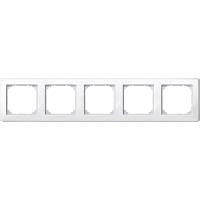 Merten m-smart cadre de couverture 5 voies blanc polaire