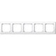 Merten m-smart cadre de couverture 5 voies blanc polaire
