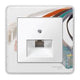 Plaque centrale pour base uae 1-v pw-glossy