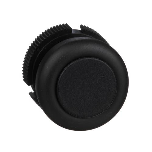 Bouton-poussoir Harmony rond noir avec joint en caoutchouc | 10 pièces