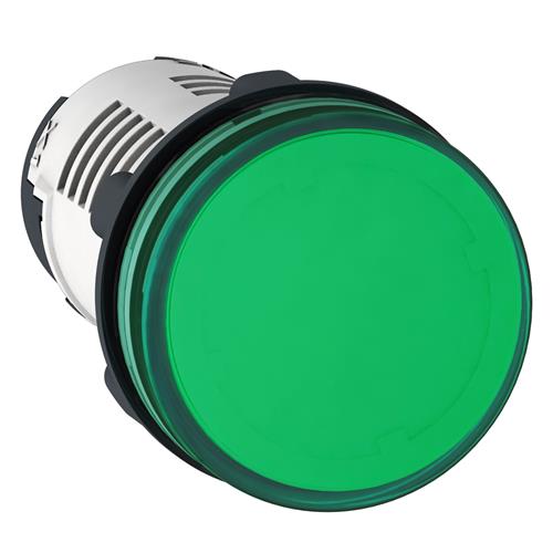 Lampe de signalisation à lentille Harmony ronde verte en vrac | 10 pièces