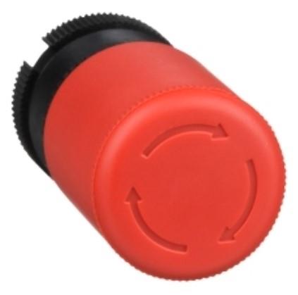 Bouton d'arrêt d'urgence Harmony poing 30mm rouge