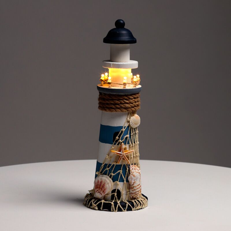 Strandsouvenir - Lighthouse Shells LED Light