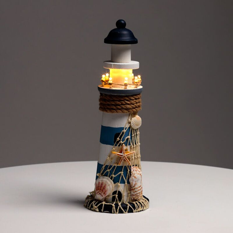 Strandsouvenir - Lighthouse Shells LED Light