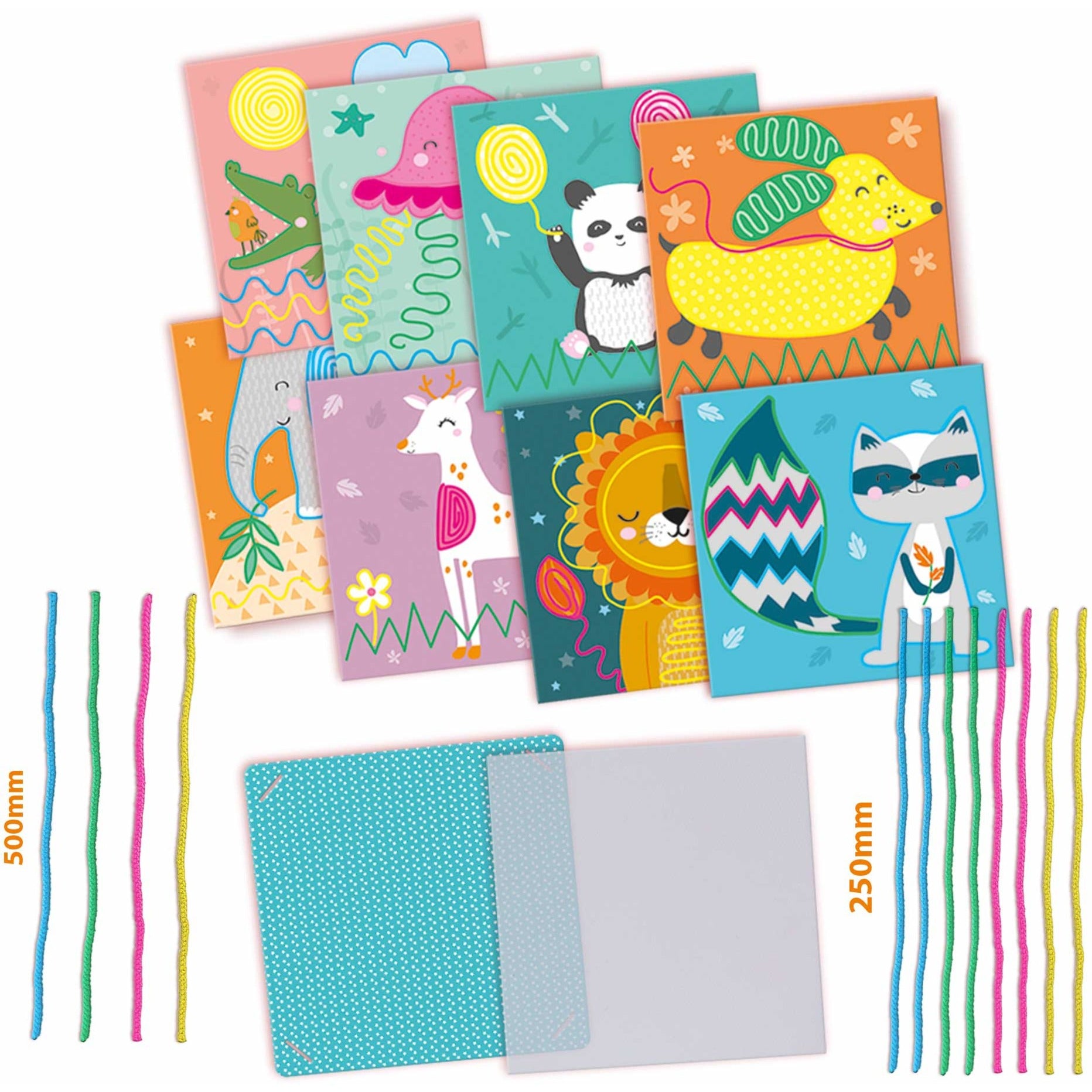 Ses dessin avec fil créatif