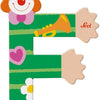 Sevi lettre clown f: 10 cm (81742)