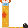 Sevi lettre clown l: 10 cm (81748)