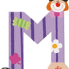 Sevi lettre clown m: 10 cm (81749)
