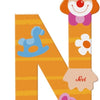 Sevi lettre clown n: 10 cm (81750)