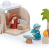 Crèche Sevi - artisans : 18x15x13 cm (83101)