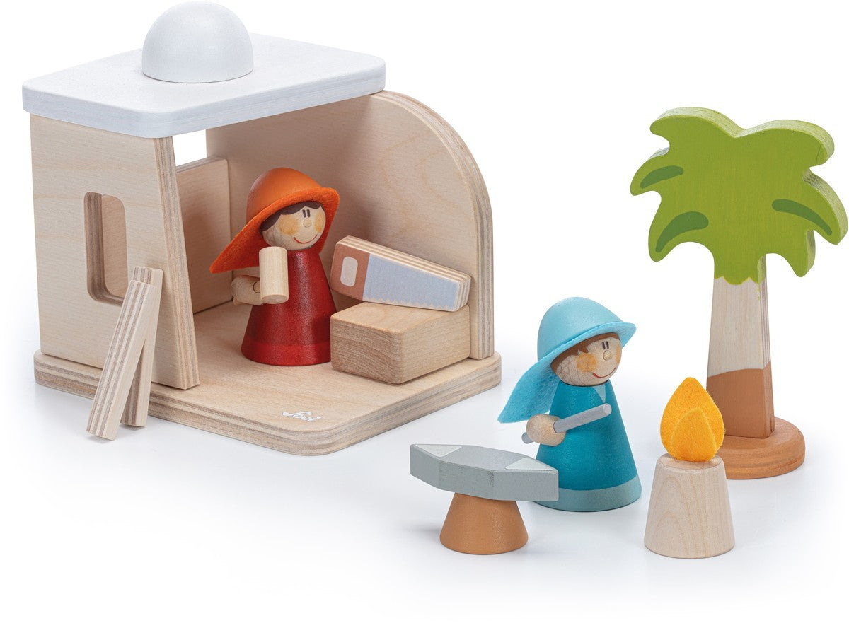 Crèche Sevi - artisans : 18x15x13 cm (83101)