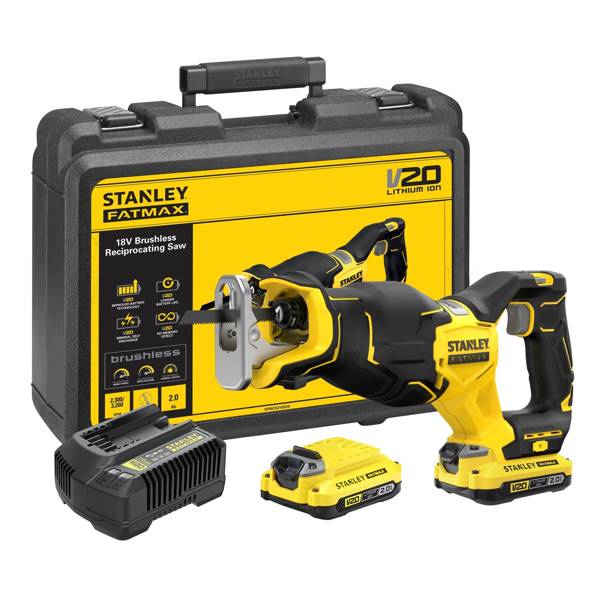 Stanley FATMAX V20 18V Scie à guichet sans balais