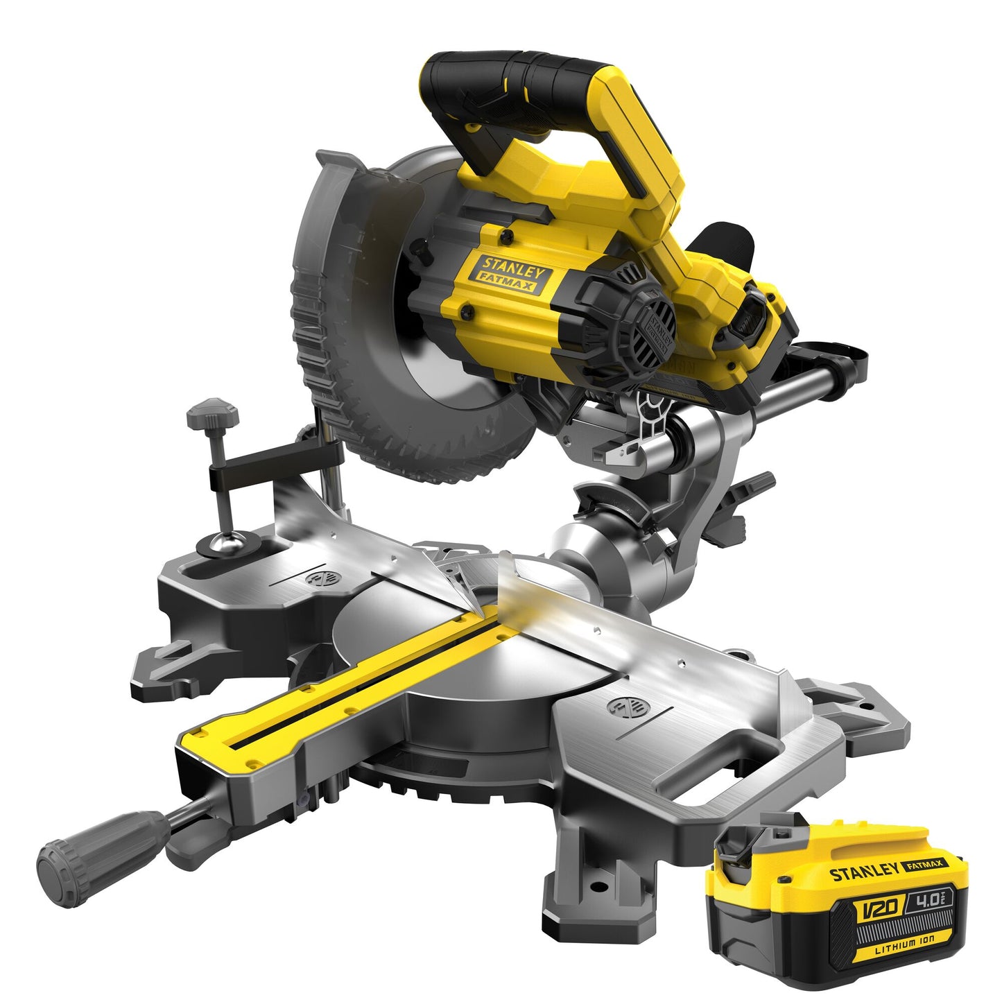 Stanley FATMAX V20 18V 4.0AH 190 mm Scie à onglet à tronçonner