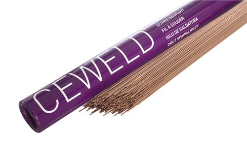 Fil de soudage Tig Ceweld SG1 2,0 mm 5 kg | morceaux de 5 kilogrammes