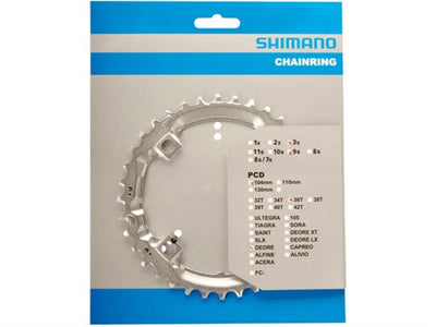 Lame Shimano 36t 9v 4 bras y1j898080