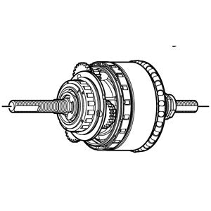 Shimano Nexus 8 internes sg-c6001 8r30 8r31 c6000 8r