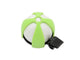 Sonnette de vélo Simson Sport blanc-lime sur carte