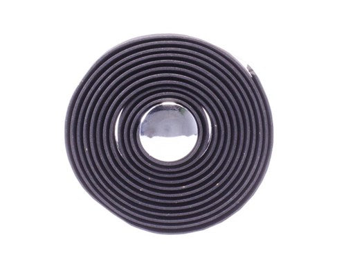 Simson Gel Growbar Ribbon Black - Shock-Absorbent, confortable - 80 cm - Béloche de course - noir