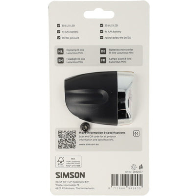 Simson phare aurora b-line luxueux mini