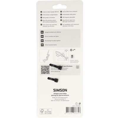 Miroir Simson excellent antireflet