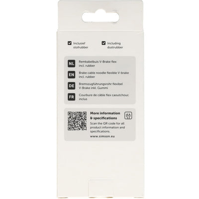 Tube de câble de frein Simson v-brake flexible incl. caoutchouc