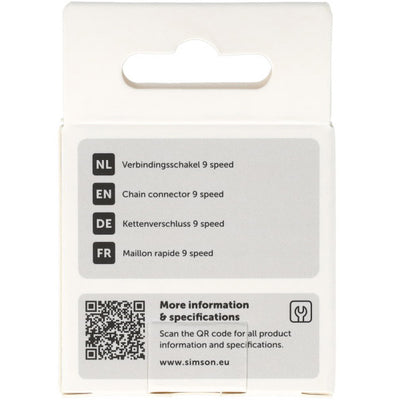 Maillon de liaison Simson 1 2 x5 64 9 vitesses