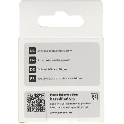 Patch chambre à air Simson 16mm (8pcs)