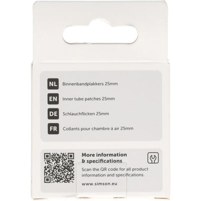 Patchs pour chambre à air Simson 25mm 8pcs