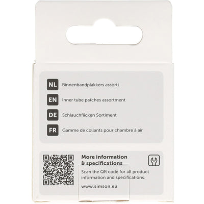 Kit de réparation de chambre à air Simson 9 pièces