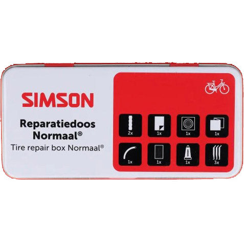 Boîte de réparation Simson normale (12 pièces)