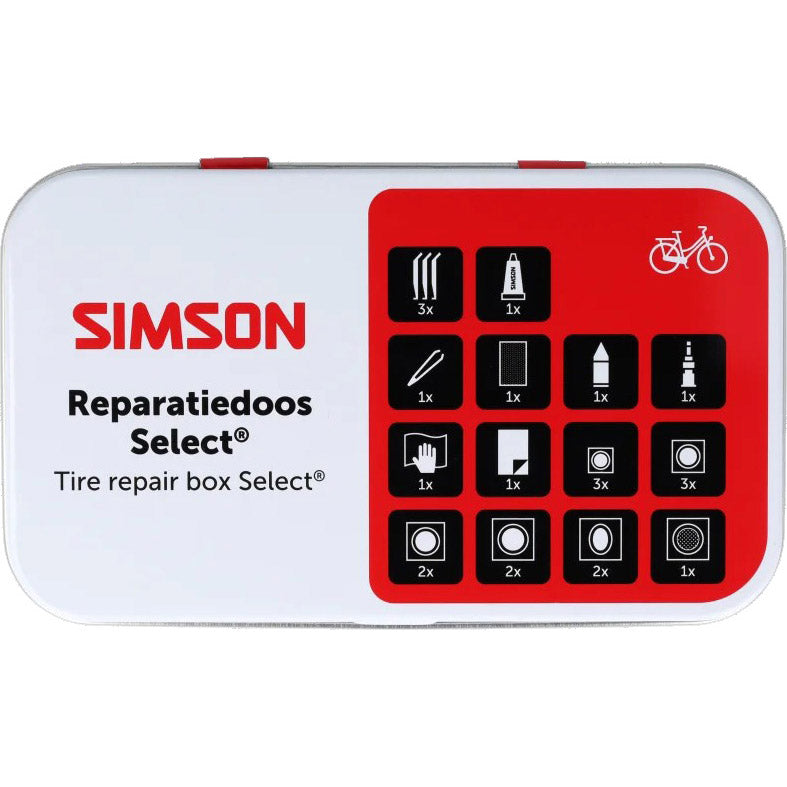 Sélection de boîte de réparation Simson (12 pièces)