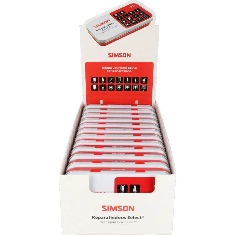 Sélection de boîte de réparation Simson (12 pièces)