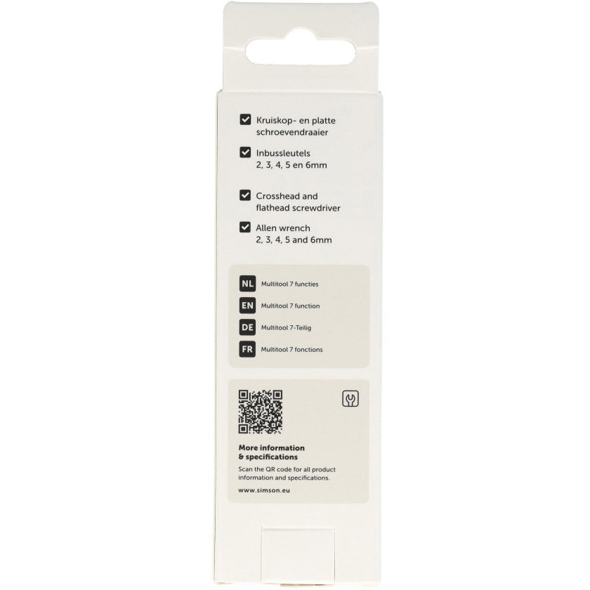 Couteau de poche hexagonal multi-outils Simson