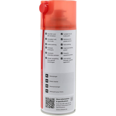 Spray nettoyant frein Simson 400ml