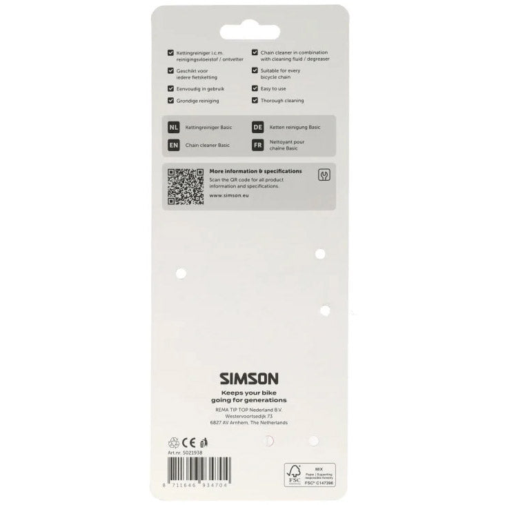 Appareil de nettoyage de chaîne Simson basic