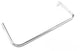 Support de montage 1000x250mm (15*30) chromé