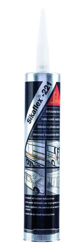 Sika flex 221 adhésif et mastic gris 300ml (cartouche)