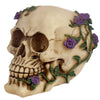 Skull Bones with Purple Roses Accessory Home