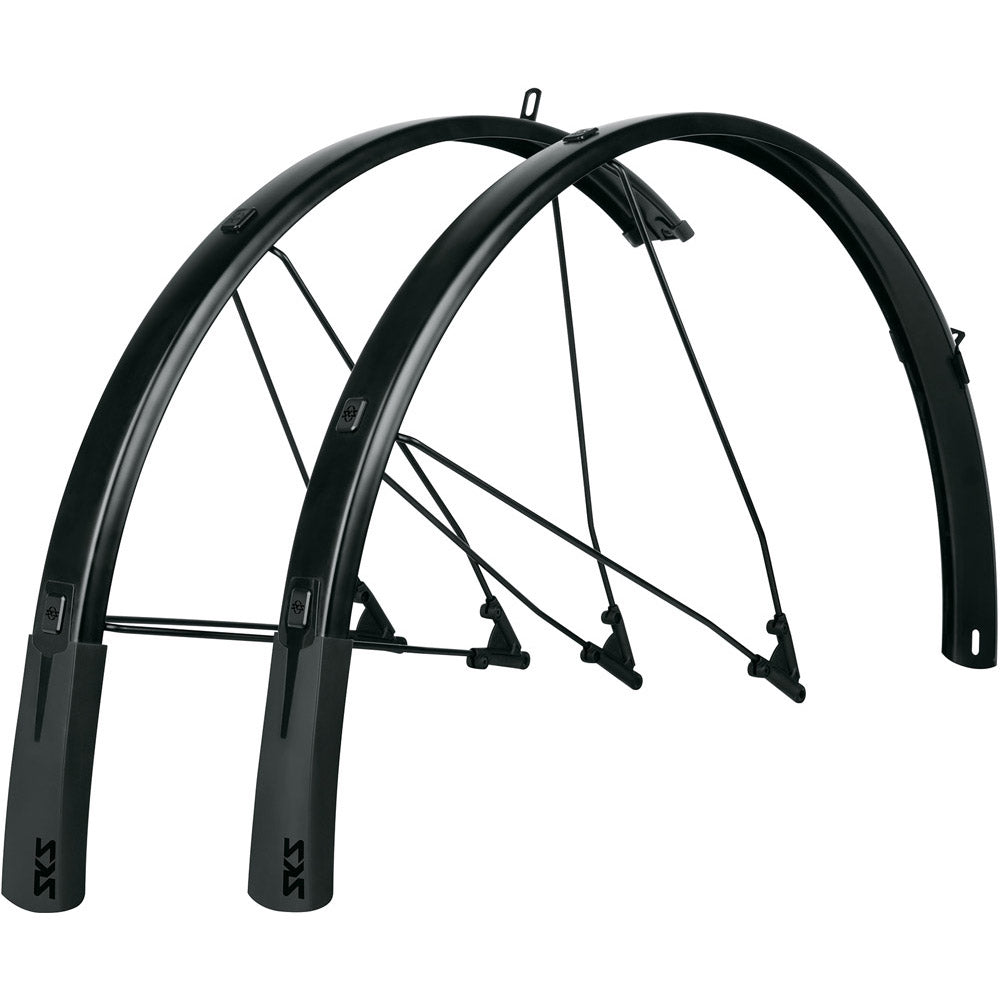 Ensemble de garde-boue Sks bleumels style 46mm, noir